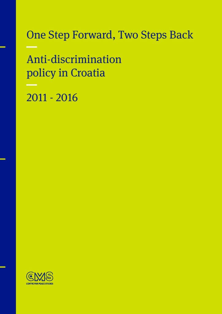 One Step Forward, Two Steps Back - Anti-discrimination policy in Croatia - 85