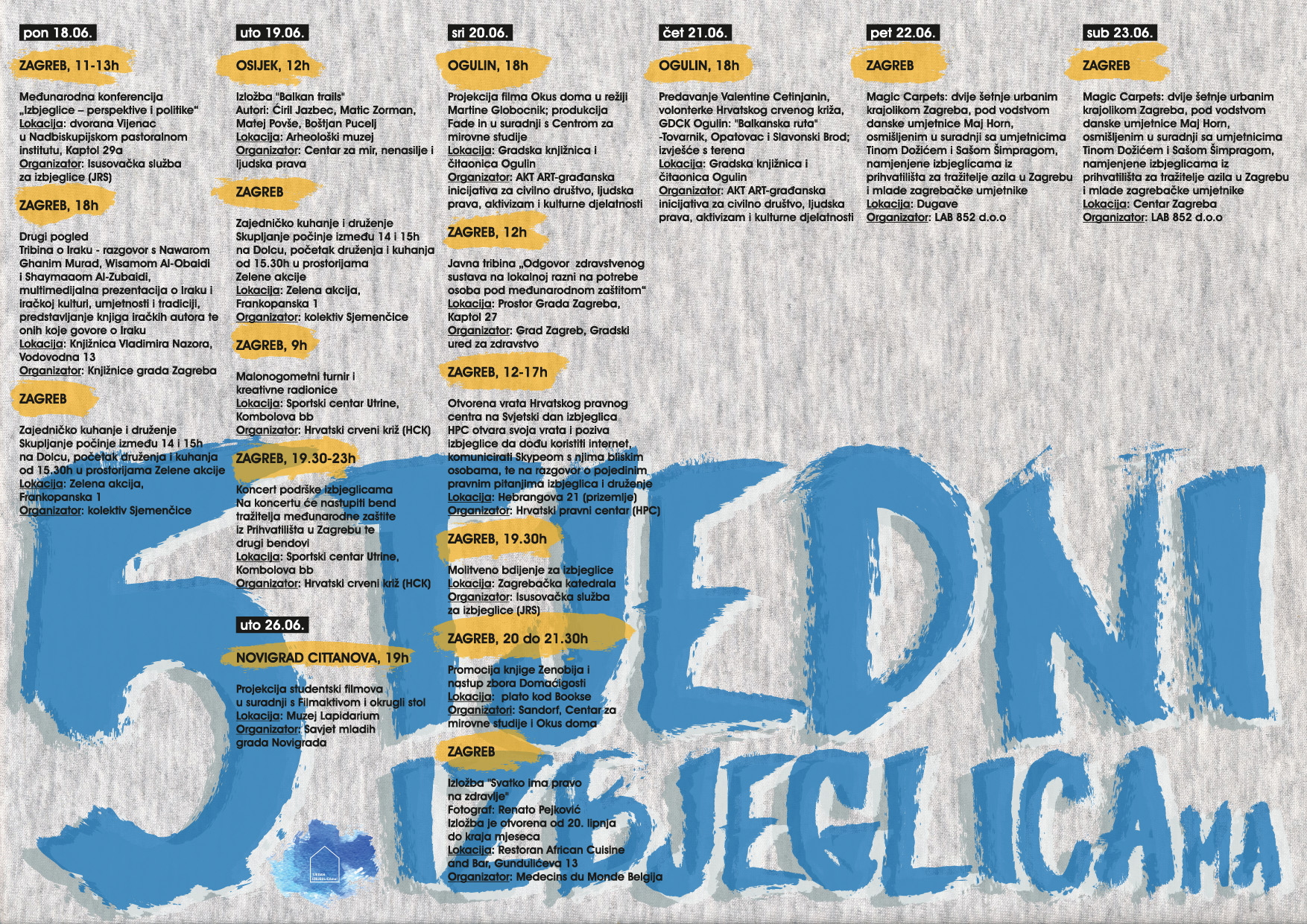 5. tjedni IZBJEGLICAma! - 1