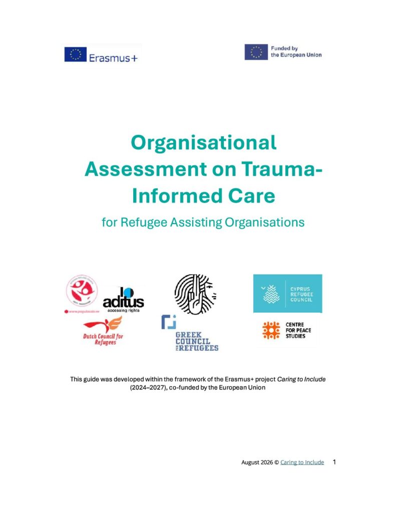 Organizational Assessment on Trauma-Informed Care for Refugee Assisting Organizations - 7